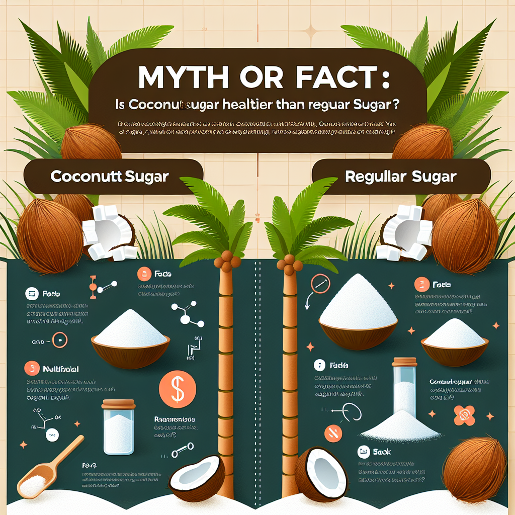 Mitos atau Fakta: Gula Kelapa Lebih Sehat dari Gula Pasir?